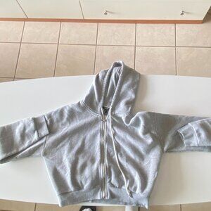 Forever 21 Cropped Zip Up